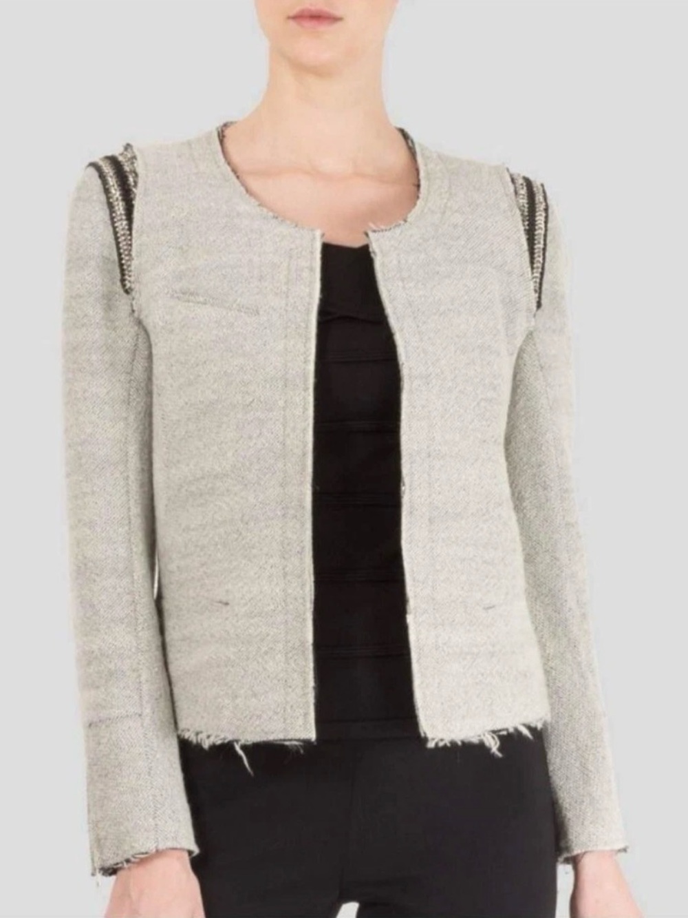 Grey Iro Amina Jacket Designer Size 0/XS